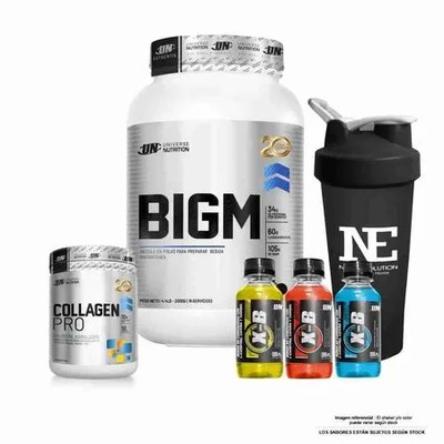 UNIVERSE NUTRITION BIGM 2 KG + COLLAGEN PRO 500 GR + SHAKER